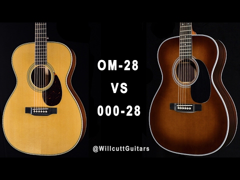 Martin 000-28 VS OM-28 (Scale Length Comparison)