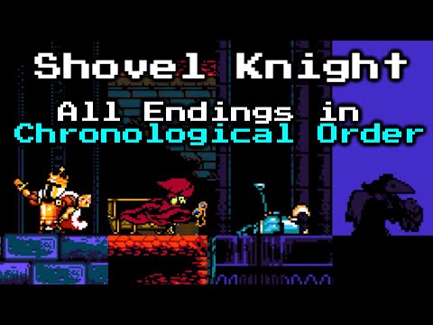 Shovel Knight All Endings in Chronological Order
