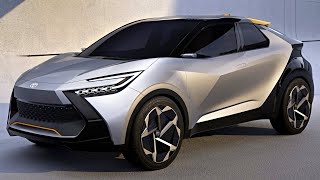 New Toyota C-HR Prologue 2023 - Previews Full Redesign C-HR - PHEV & HEV