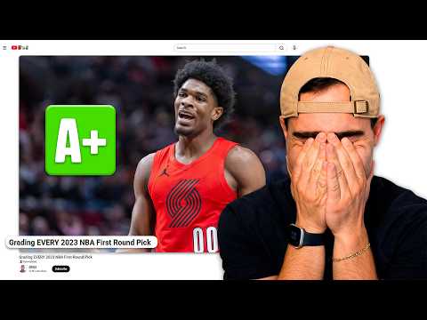 Reacting to My 2023 NBA Draft Grades