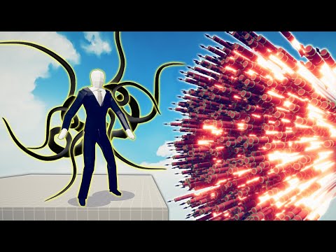 SLENDERMAN vs EVERY GOD POWER RANGED | TABS - Totally Accurate Battle Simulator