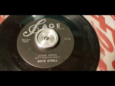 Doye O'Dell - Count Down - 1960 Country - SAGE 314