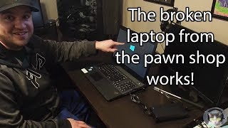 Pawn Shop Computer Rescue Part 2 The Asus Works!