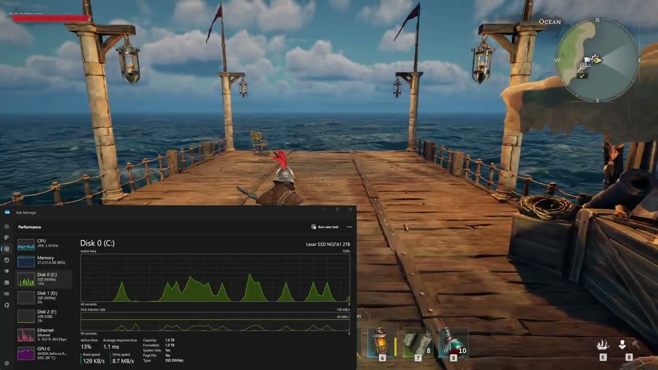 Windrose excessive read/write issue for SSDs
