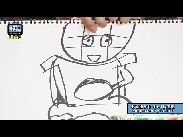 【マリーンズ・マリンフェスタTV】グッズ化も!? お絵描き力 No.1決定戦!! 2020/12/5