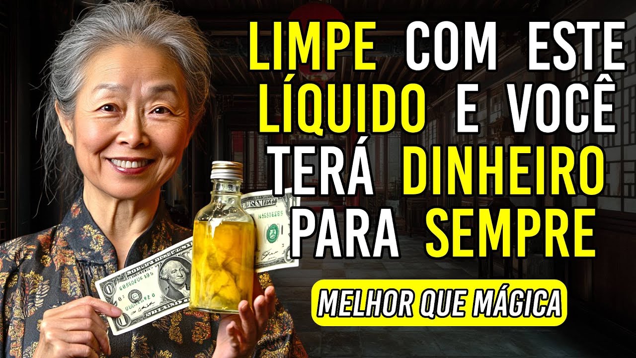 LIMPE a tua CASA com ESTE LÍQUIDO e muito DINHEIRO e PROSPERIDADE virão até ti (Sabedoria Budista)