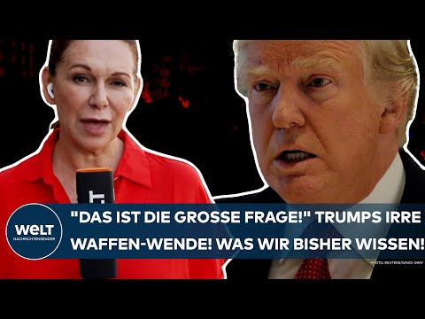 UKRAINE-KRIEG: "Das ist die große Frage!" Trumps irre Waffen-Wende! Was wir bisher darüber wissen!