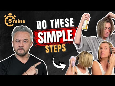 PERFECT Next day BOB Hair EVERY TIME! 4 days NO SHAMPOO!