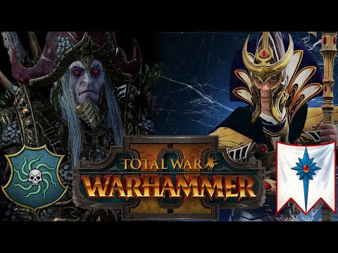 My undead are faster than your elves | Vampire Coast vs High Elves | Total War: Warhammer 2