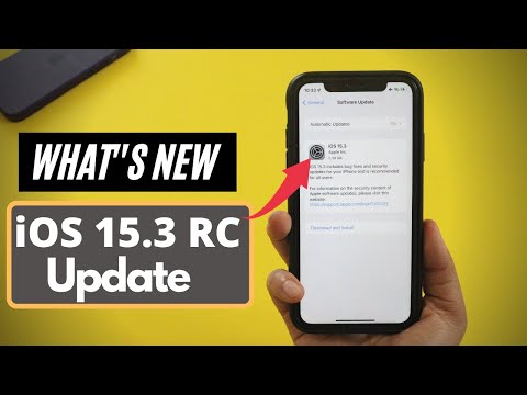 iOS 15.3 - RC Update on iPhone XR !