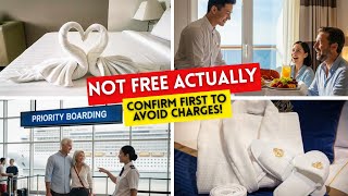 17 Cruise Ship FREE Perks That Are Actually SCAMS!