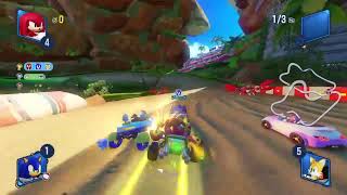 [PS4]チームソニックレーシングを遊んでいるだけの動画