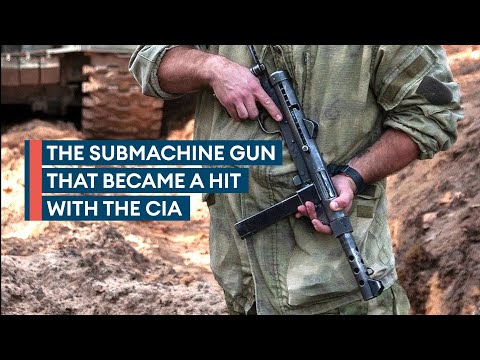 Sweden's 1940s answer to the British Sten gun spotted in Ukraine