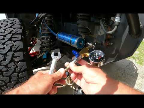 IMPROVE YOUR RIDE QUALITY - How to Check Nitrogen Pressures in your Off Road Shocks