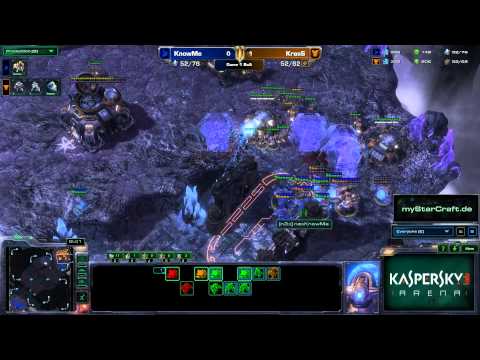 #228 KnowMe(P) vs. KrasS(T) - Kaspersky Arena #3 Heart of the Swarm Video