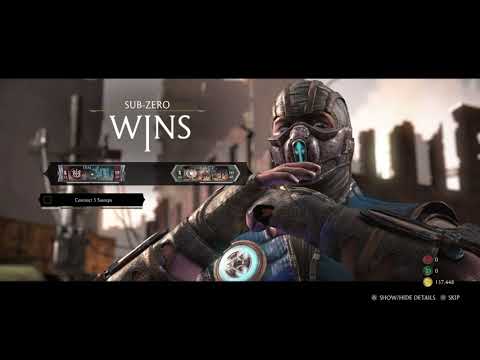 MKXL- newrozi (Kano,SubZero) Vs CR-LK-7T2 (Cyrax,Smoke) Part 1