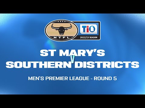 St Mary's vs Southern Districts: 2022/23 TIO NTFL Men's Premier League - Round 5