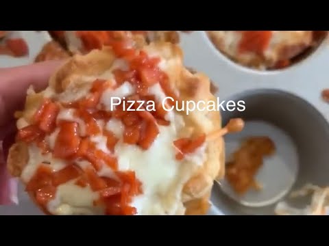 Easy Pizza Cupcakes