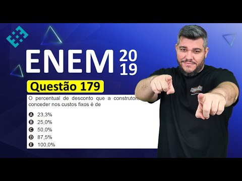 ✅ QUESTION 179 ENEM 2019 (Yellow Booklet) 👉🏻 To build a swimming pool with a total surface area