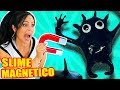 SLIME QUE SE MUEVE! Como Hacer un MONSTRUO SLIME MAGNETICO | SandraCiresArt