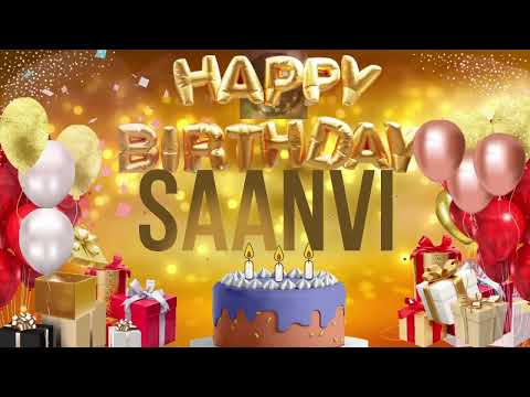 SAANVI - Happy Birthday Saanvi - जन्मदिन की हार्दिक शुभकामनाएं सान्वी