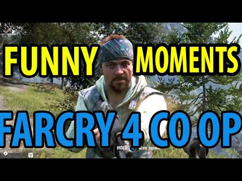 FISHING, HUNTING | FARCRY 4 CO OP FUNNY MOMENTS