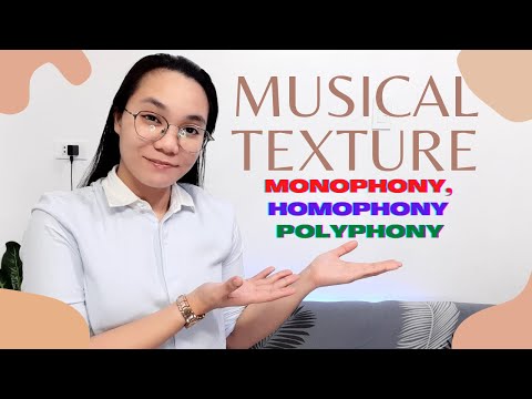 Texture in Music//Monophony, Homophony, Polyphony