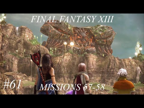 Final Fantasy XIII Full Walkthrough - Part 61 - Mission 57-58