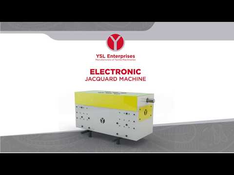 Electronic jacquard machine