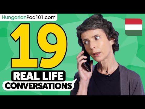 19 Daily Hungarian Conversations - Learn Basic Hungarian Phrases