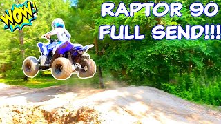 Kids Sending HUGE Jumps with Mini ATV and Dirt Bike, Racing and Mud Ri