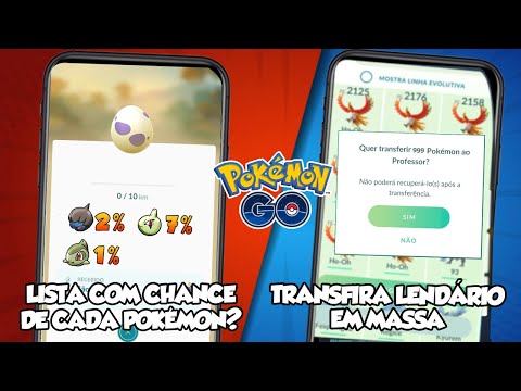 TRANSPARÊNCIA NOS OVOS E TRANSFERÊNCIA EM MASSA DE LENDÁRIO E MITICO -  Pokémon Go PokeNews