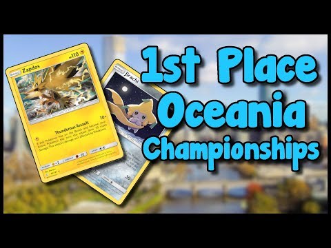 1st Place OCIC deck - Zapdos/Jirachi