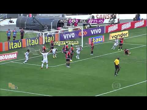Gol e Hino da Ponte Preta - Globo Rio