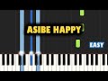 Kabza De Small & DJ Maphorisa - Asibe Happy ft. Ami Faku | EASY PIANO TUTORIAL by SAPiano