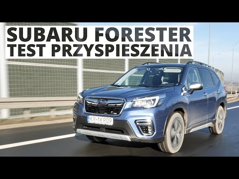 Subaru Forester 2.0 i-L e-boxer 150 KM (AT) - acceleration 0-100 km/h