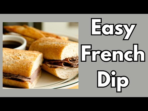 How to Make a Classic French Dip Sandwich at Home | Easy & Delicious!