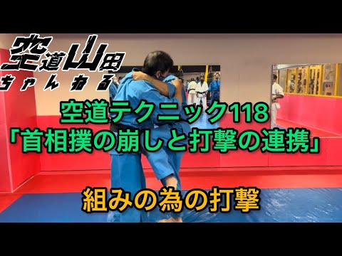 【武道】空道テクニック118「首相撲の崩しと打撃の連携」【格闘技】