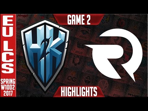 H2k vs Origen Game 2 Highlights - EU LCS W10D2 Spring 2017 - H2k vs OG G2