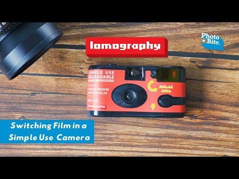 How To: Reload a Lomography Simple Use Camera with Fresh Film