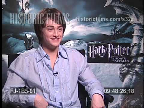 Harry Potter & the Prisoner of Azkaban Daniel Radcliffe Interview Press Junket (2004)