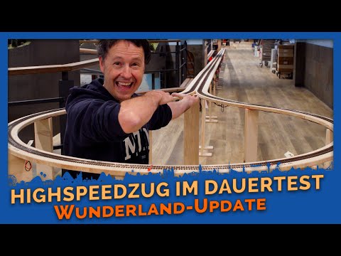 Endurance test on high-speed train route | Lockdown Update #8 | Miniatur Wunderland