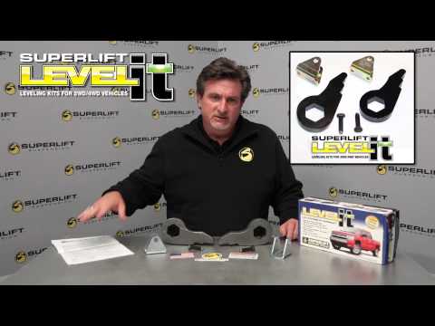 Superlift's 40010 - 2.5" Front Leveling Kit for 99-2010 Chevy or GMC 2500, 2500HD and 3500 4WD