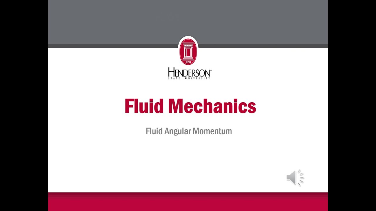 Fluid Mechanics Chapter 6 Lecture 2