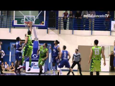 Resumen Meililla Baloncesto - Planasa Navarra (ORO 14/15 - J6)