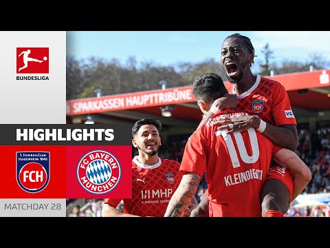 Heidenheim - FC Bayern München 3-2 | Highlights