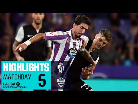 Highlights Real Valladolid CF vs Elche CF (1-1)