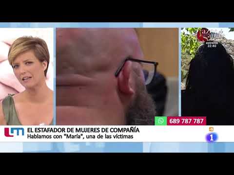 Expertos en Estafas. Víctimas o acusación particular. En TVE1 Juicio Oral estafador.