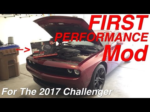 aFe Cold Air Intake Install on My 2017 Dodge Challenger SXT Plus with Before and After Sound