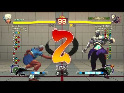 USFIV~ Seth (Angry POONKGO) vs.  Elena (GamerBee) HD